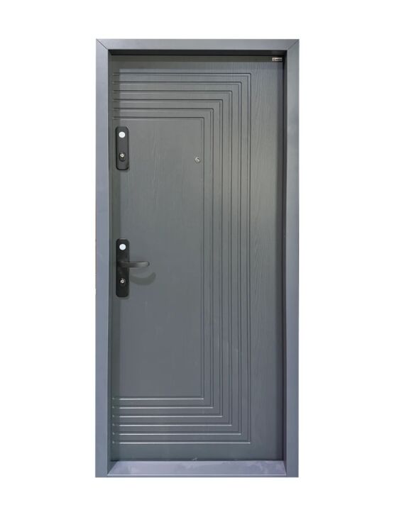 Usa metalica Maco apartament U19 Gri Inchis Monoblock Shield